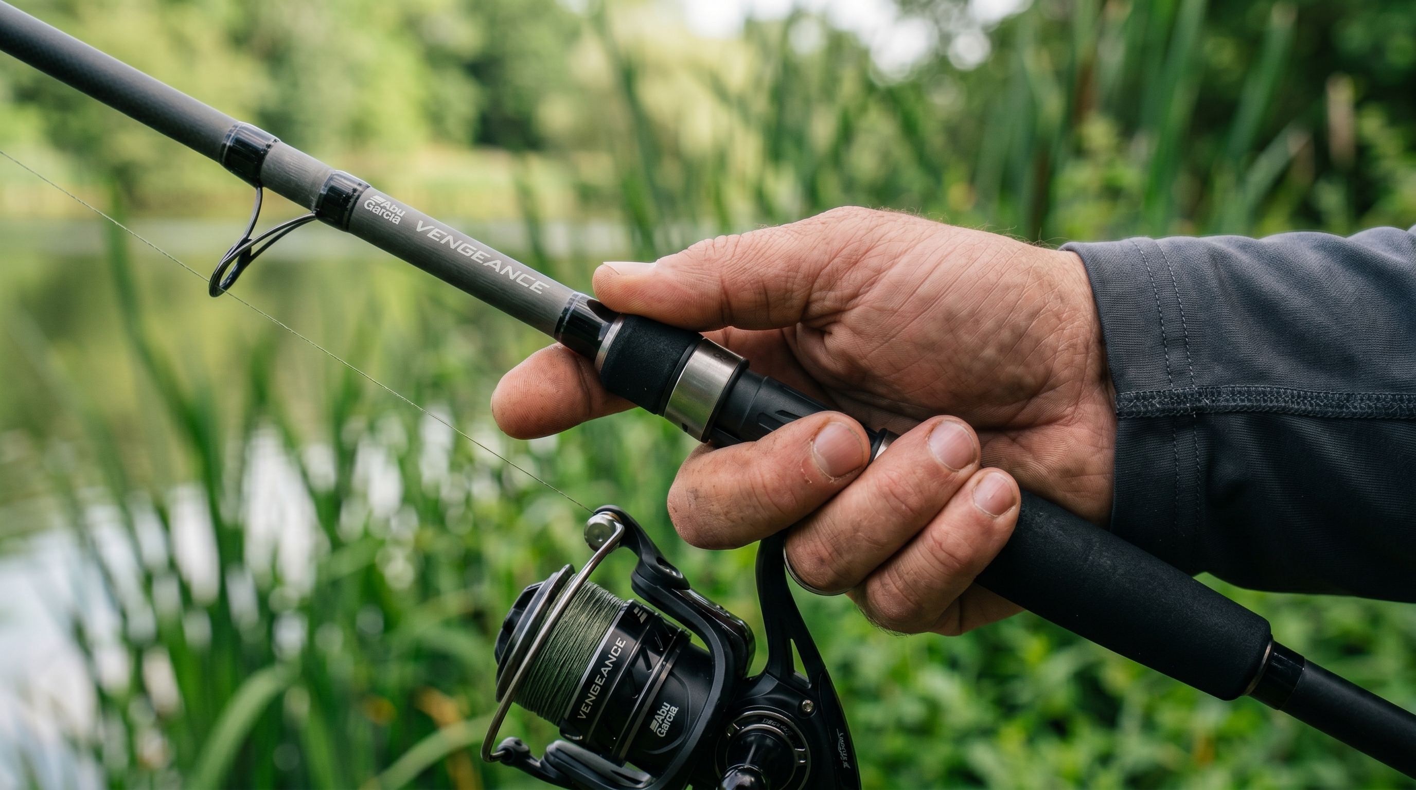 Abu Garcia Vengeance Casting Rod Close-up Details