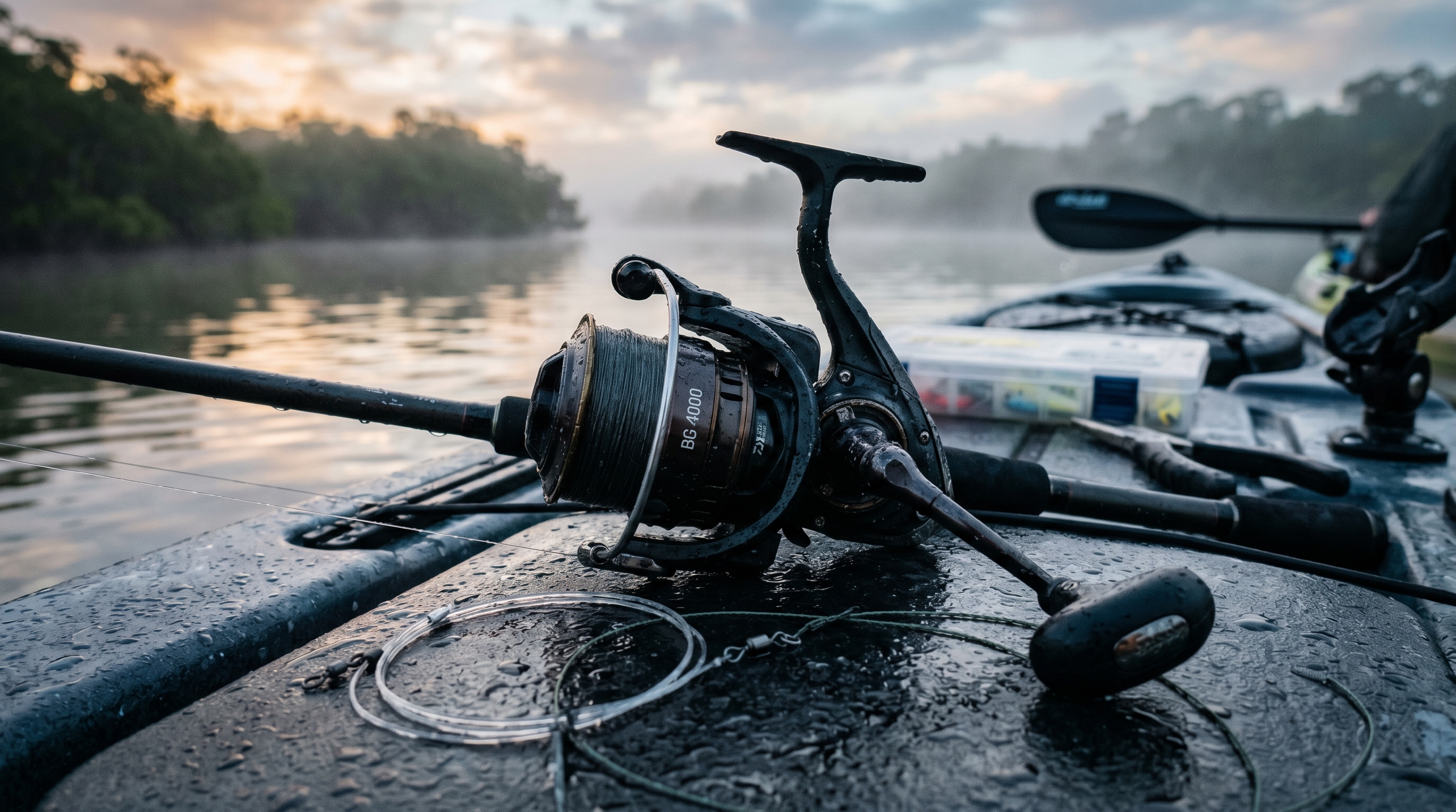 Daiwa BG 4000 inshore saltwater field testing