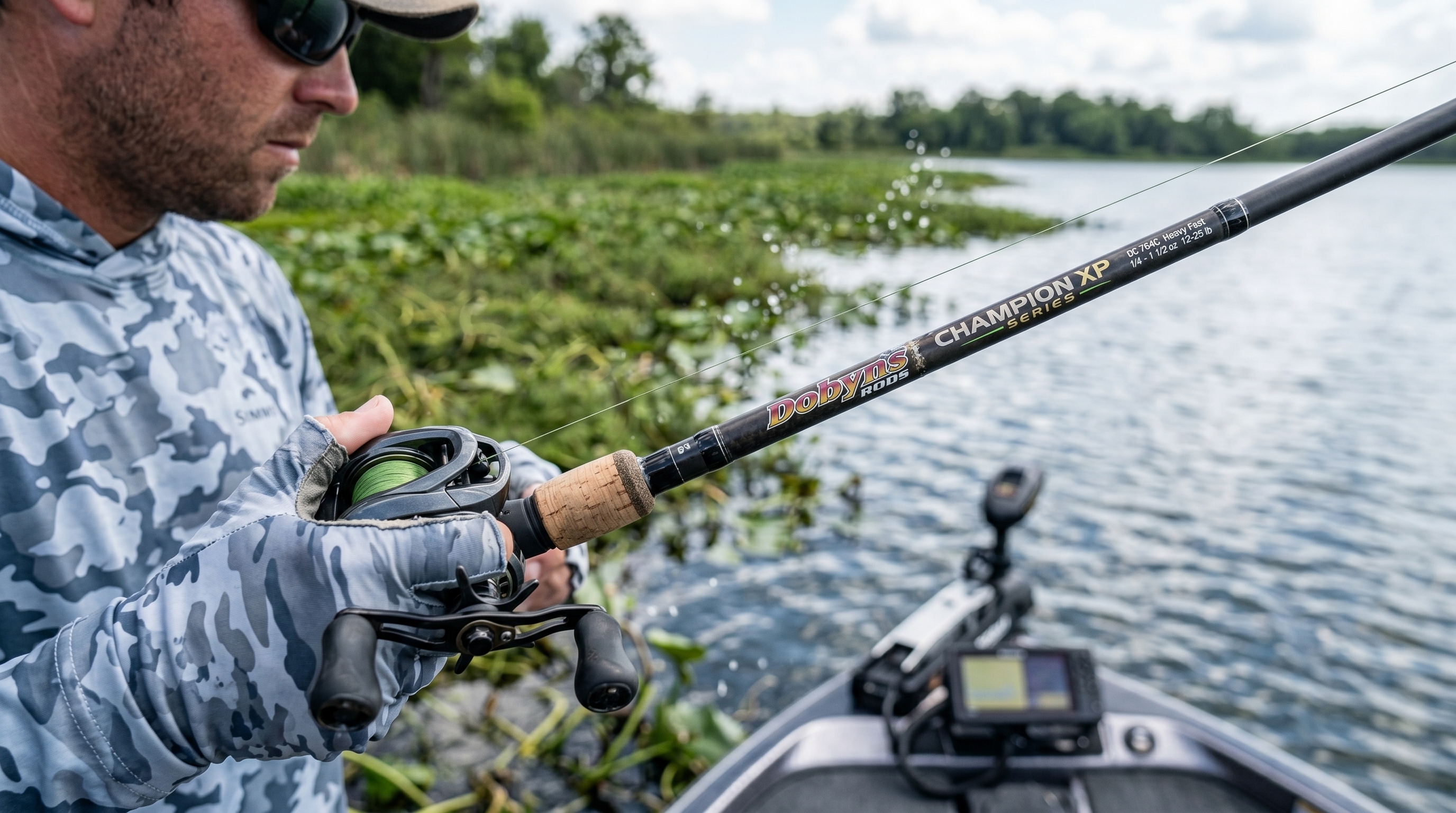 Dobyns Rods Champion XP Blank and Reel Seat Details