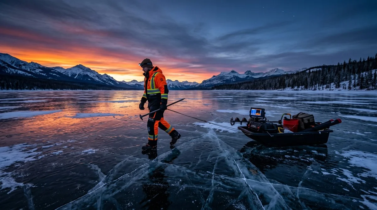 Mastering the Hard Water: The Ultimate Guide to Ice Fishing Safety, Setup & Sonar Strategy