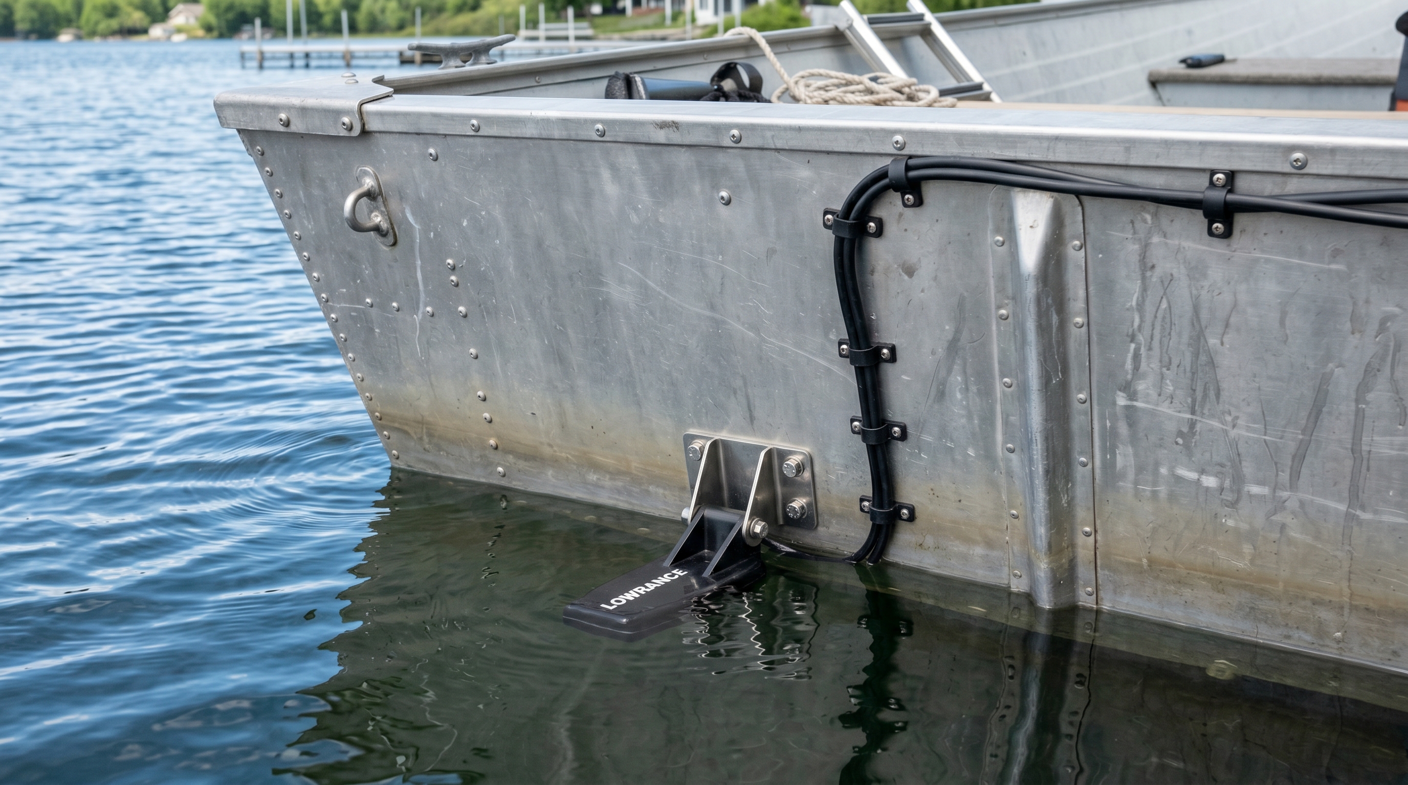 Lowrance Genesis Live mapping and installation setup