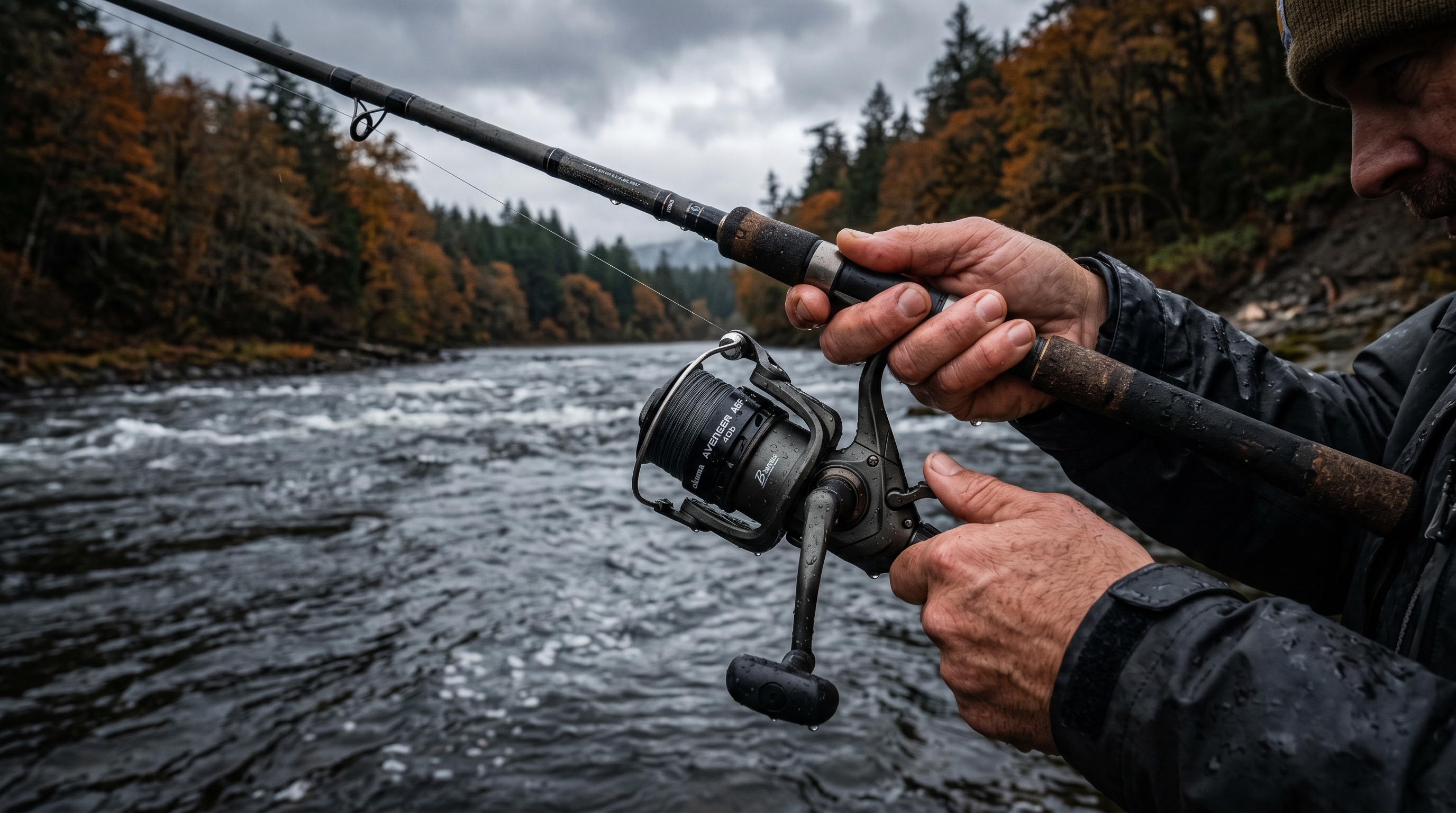 Okuma Avenger ABF B Series Surf Fishing Action