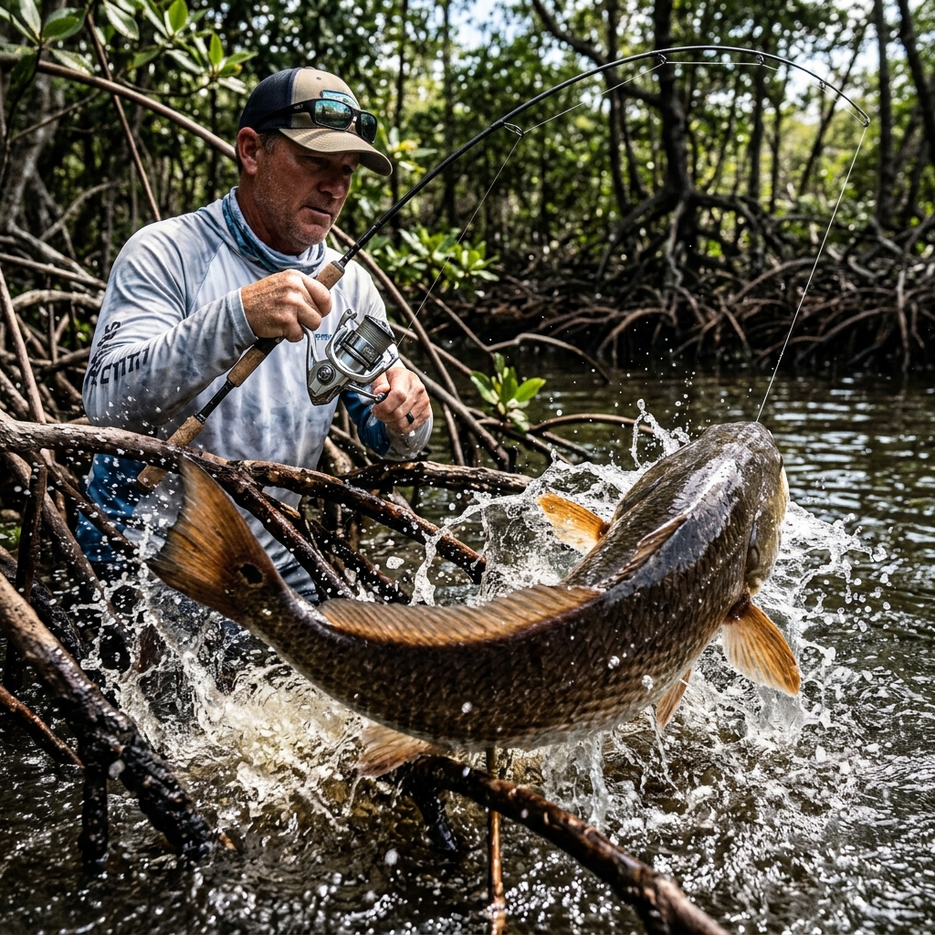 Testing Shimano Stradic on Inshore Redfish