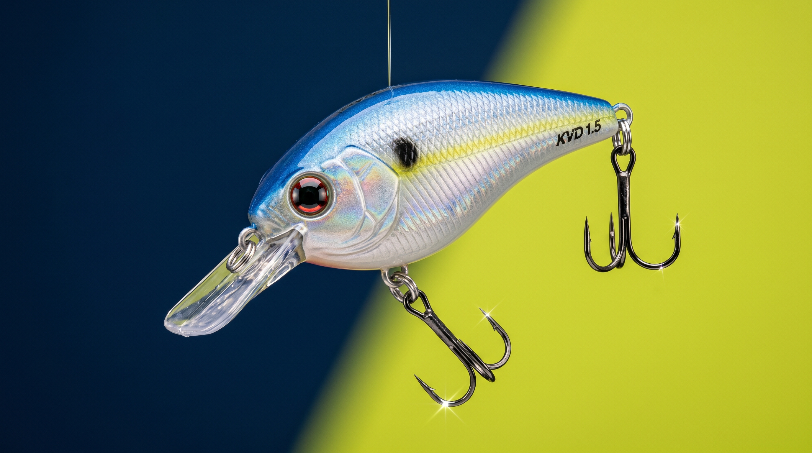 Strike King KVD Square Bill Crankbait in a professional studio setting